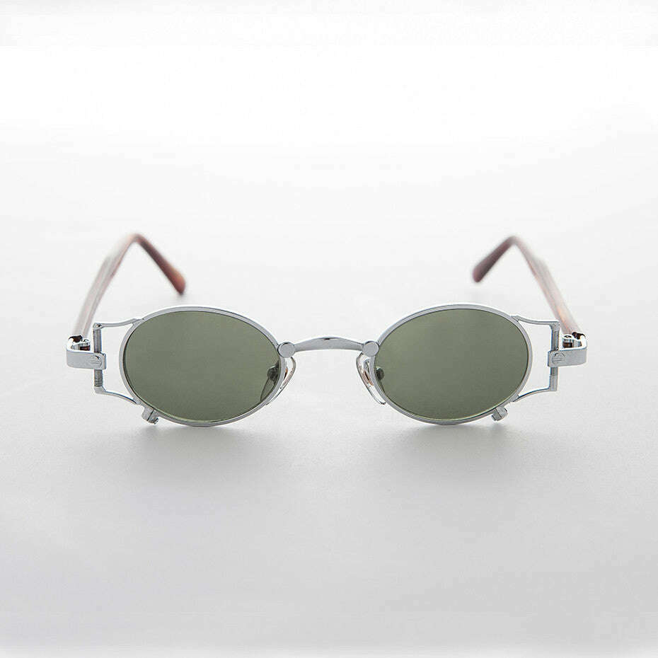 Oval Victorian Rare Steampunk Sunglass - Ada