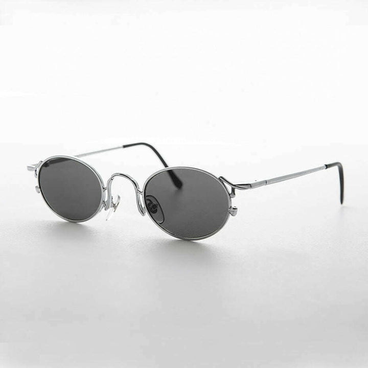 Oval Victorian Style 90s Sunglasses - Beatrice