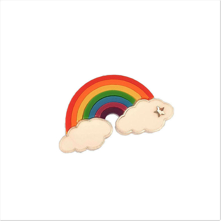 Over The Rainbow Brooch by Cherryloco Jewellery 2