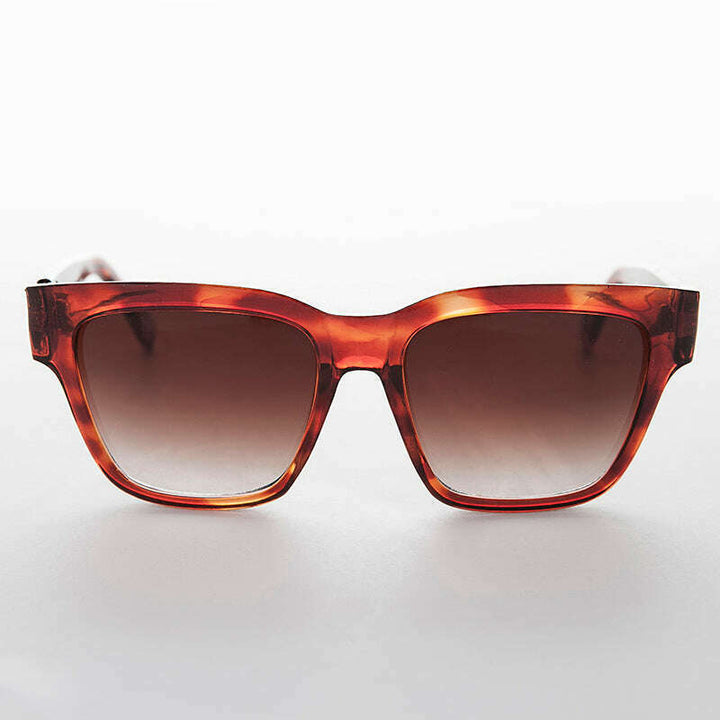 Oversized Women's Classic Square Vintage Sunglass - Brooklyn