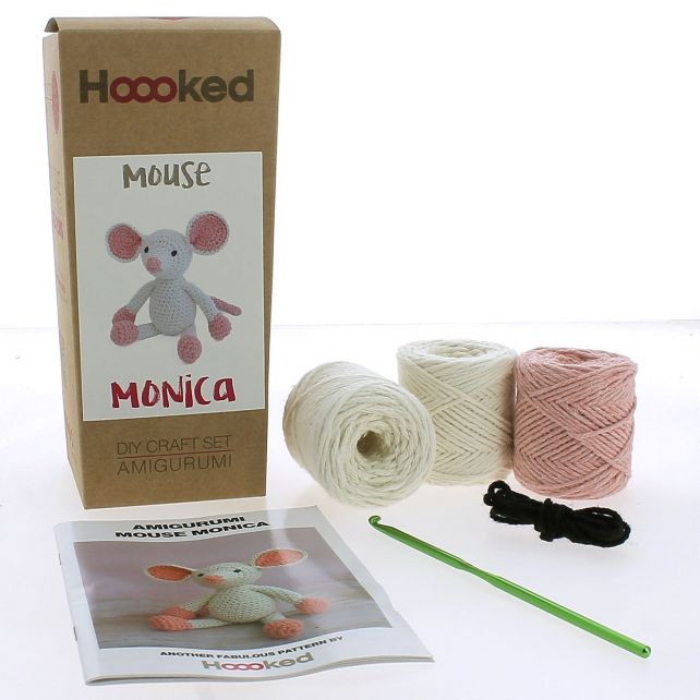 DIY Crochet Kit Monica Mouse PAK295