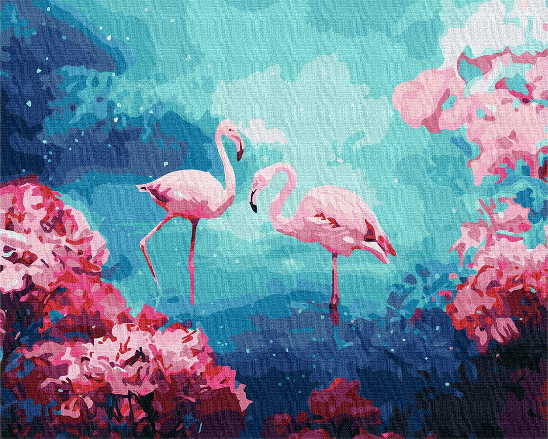 Painting by Numbers kit A magical lake KHO4461