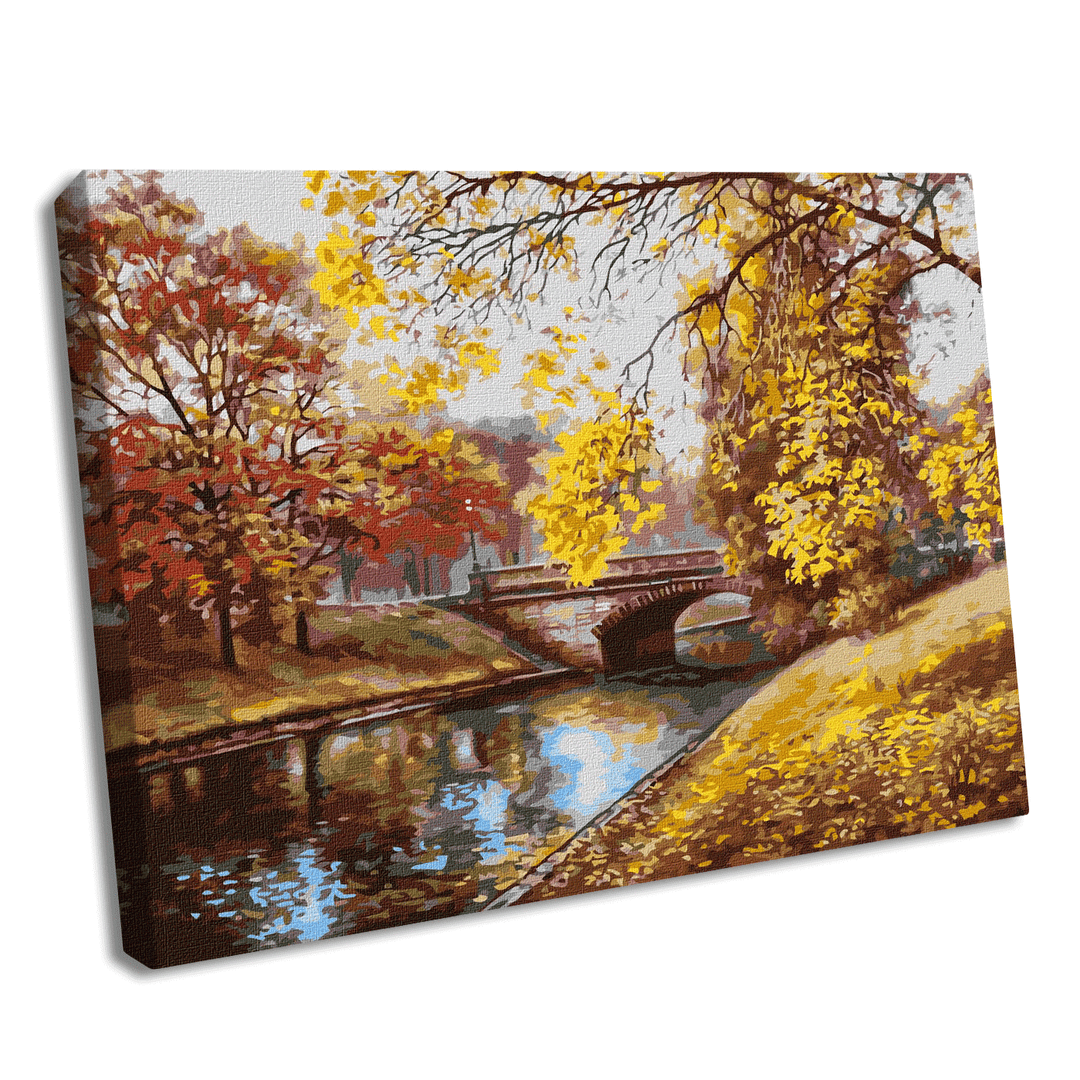 Painting by Numbers kit Autumn landscape KHO2879