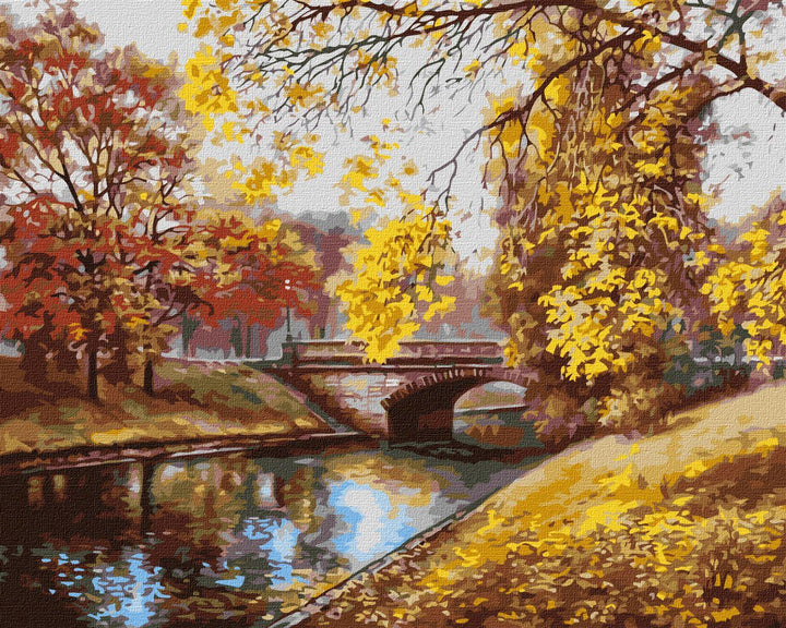 Painting by Numbers kit Autumn landscape KHO2879