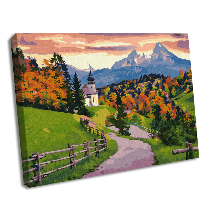 Painting by Numbers kit Autumn silence KHO2874
