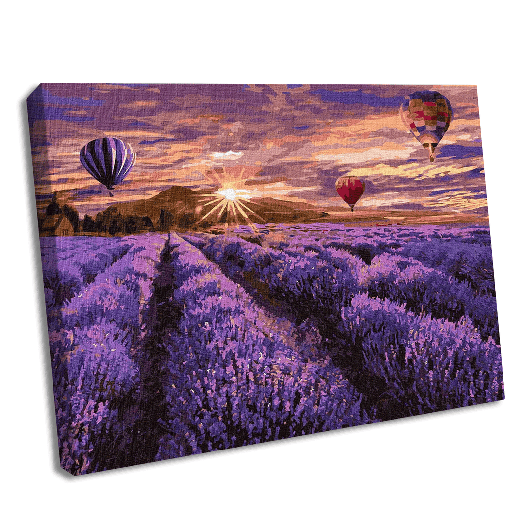 Painting by Numbers kit Blooming lavender KHO2839