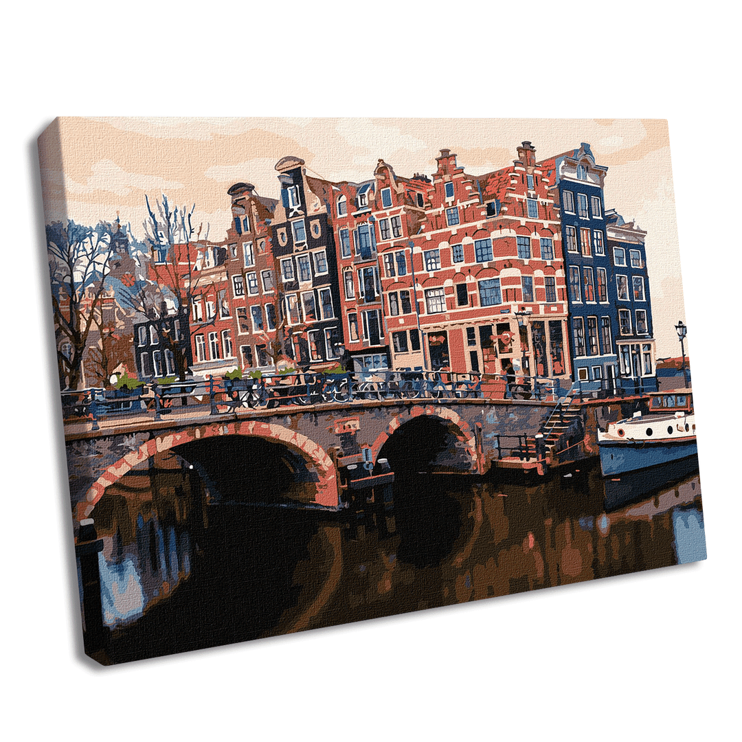 Painting by Numbers kit Charming Amsterdam KHO3615