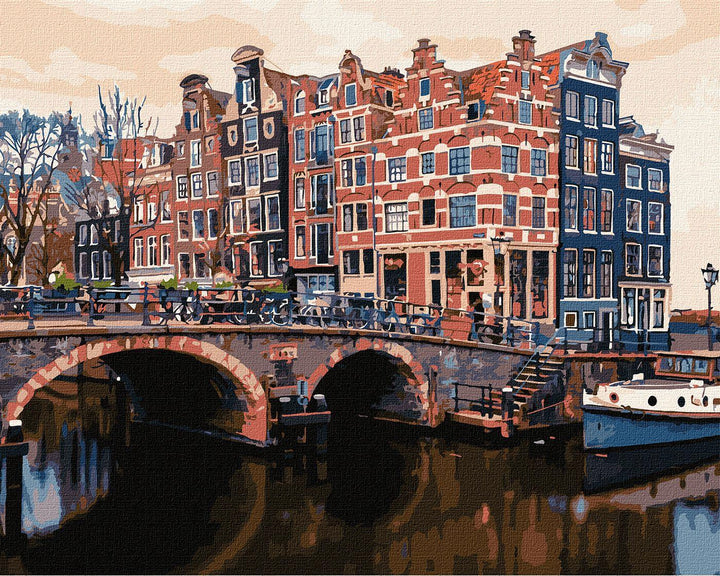 Painting by Numbers kit Charming Amsterdam KHO3615