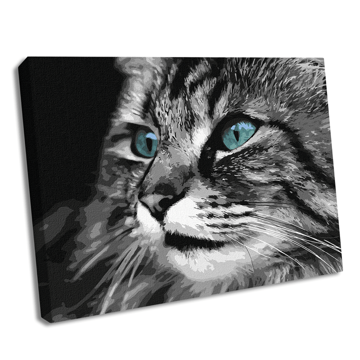 Painting by Numbers kit Emerald look KHO4386