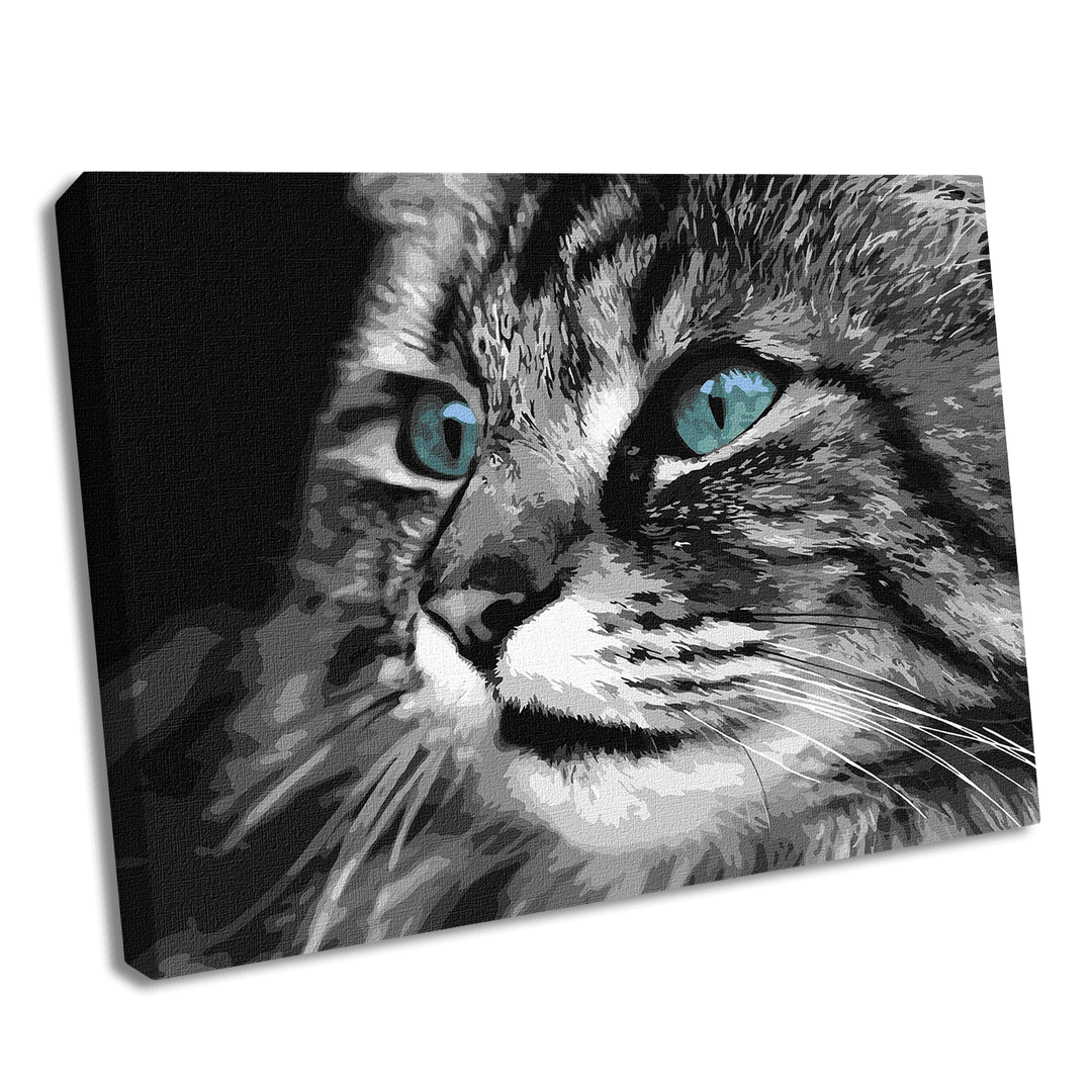 Painting by Numbers kit Emerald look KHO4386