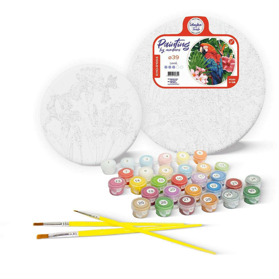 Painting by Numbers kit Exquisite flaming KHO-R1022