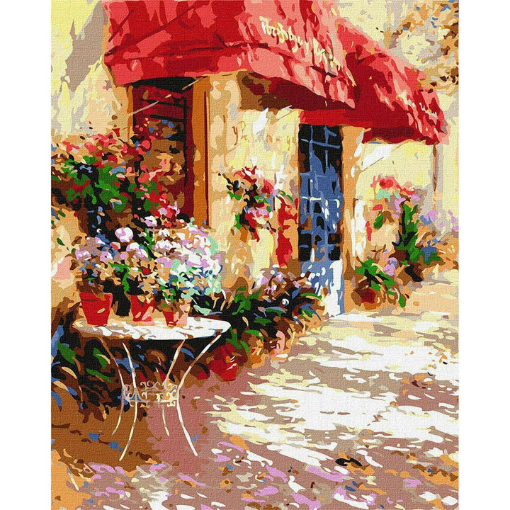 Painting by Numbers kit Flower shop KHO3590