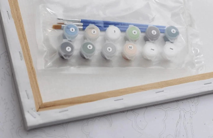 Painting by Numbers kit Grandma's house KHO6306