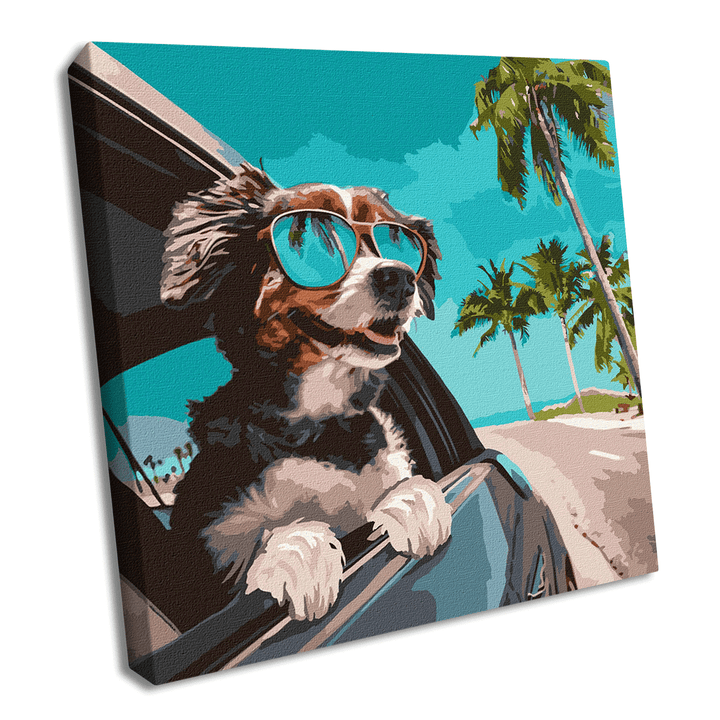 Painting by Numbers kit Journey to the ocean KHO6510