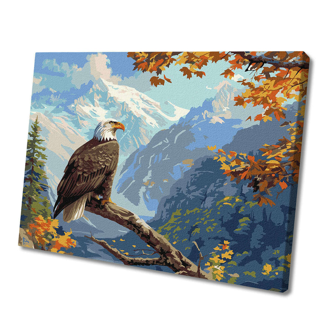 Painting by Numbers kit Peakguardian KHO6649