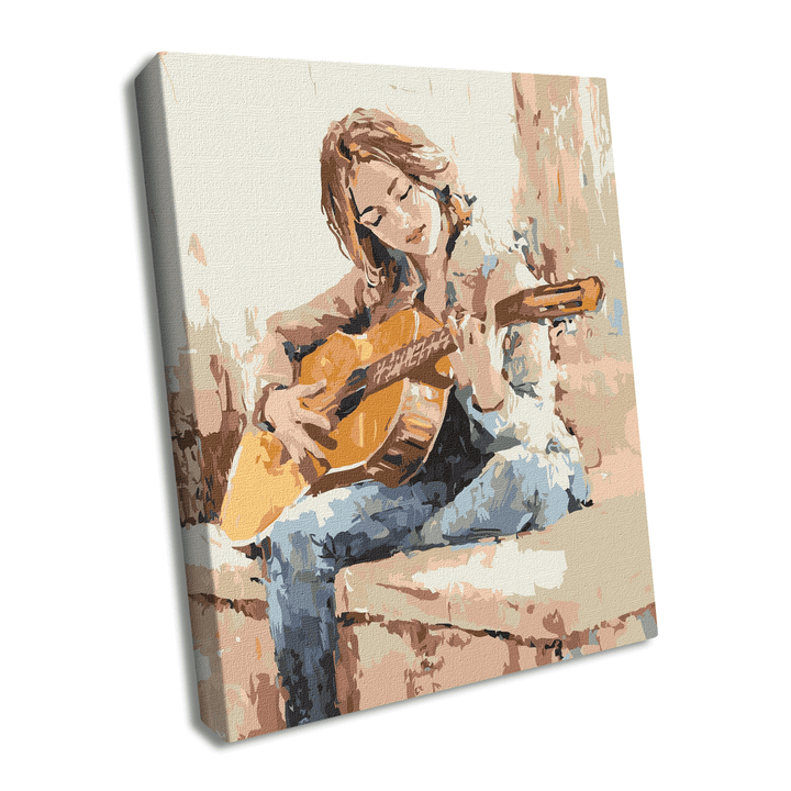 Painting by Numbers kit Strings of the soul KHO4903