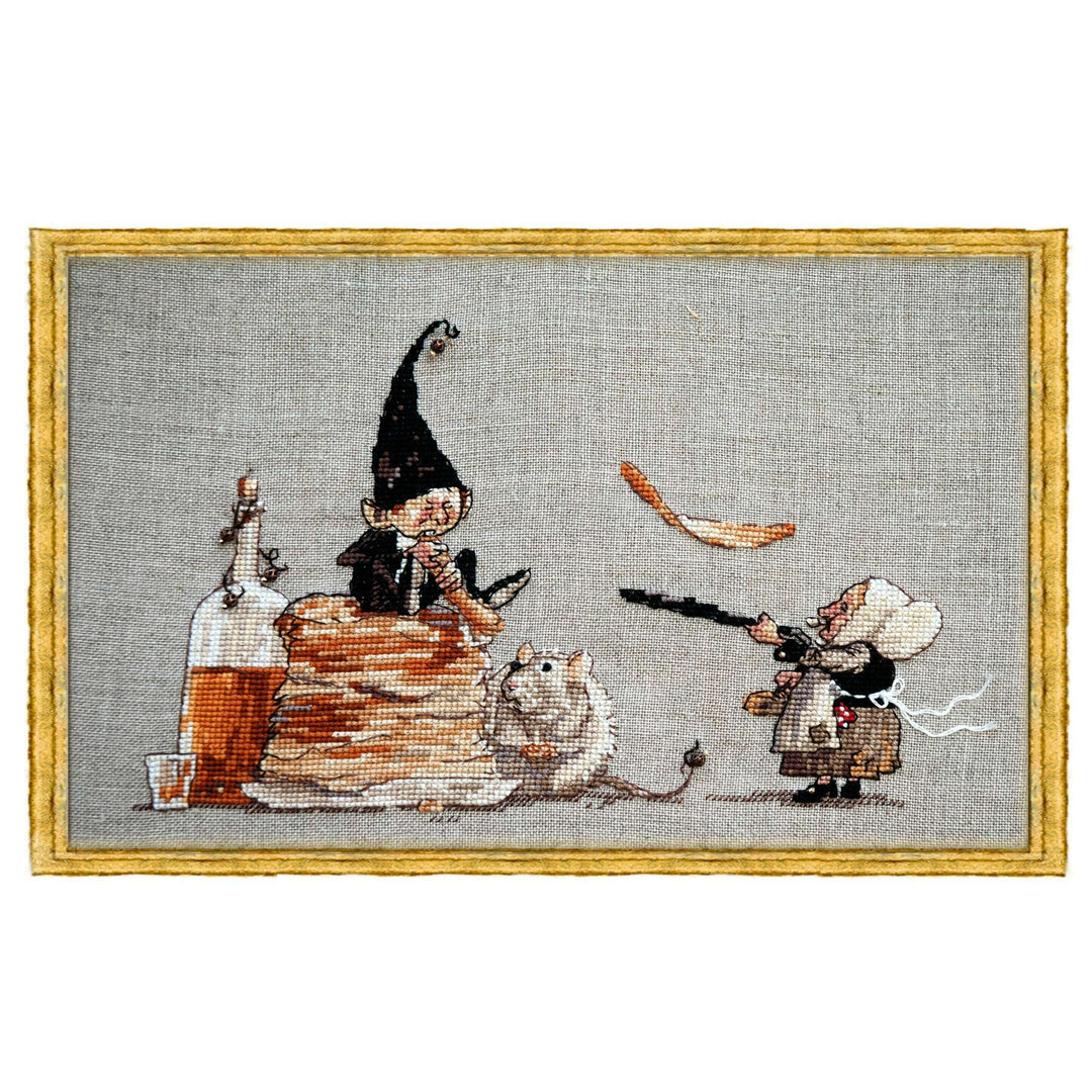 Pancakes 71-M007 K Counted Cross Stitch Kit