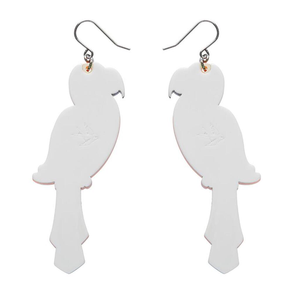 Pancha's Parrots Drop Earrings by Erstwilder 1