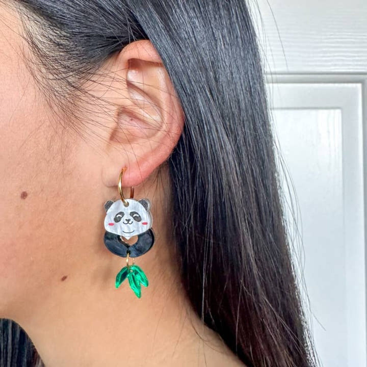 Panda Earrings 1