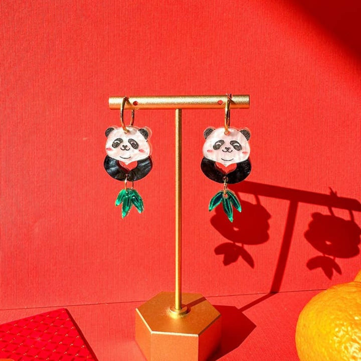 Panda Earrings 3