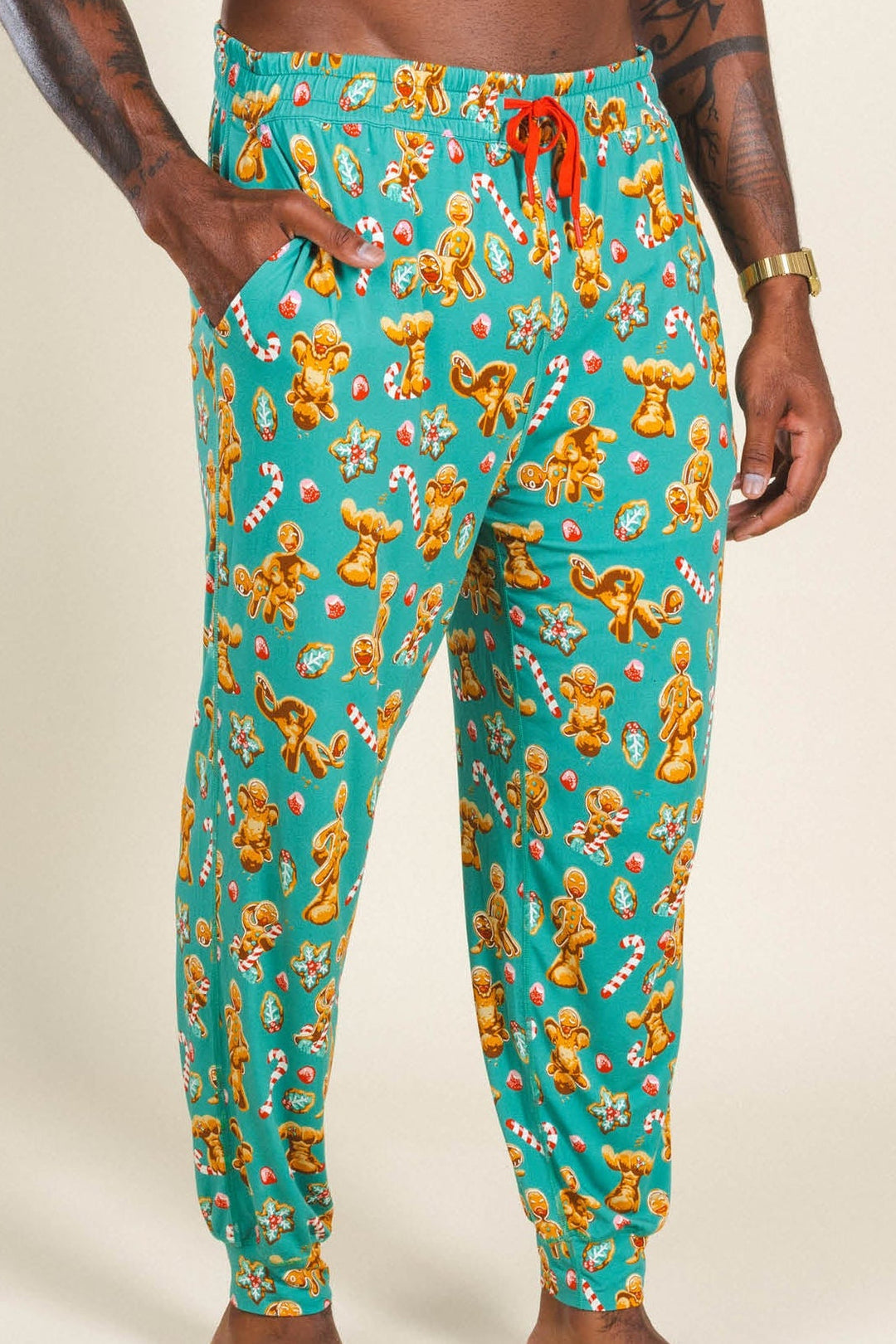 The Ginger Rail | Gingerbread SleepDeep™ Men’s Pajama Joggers