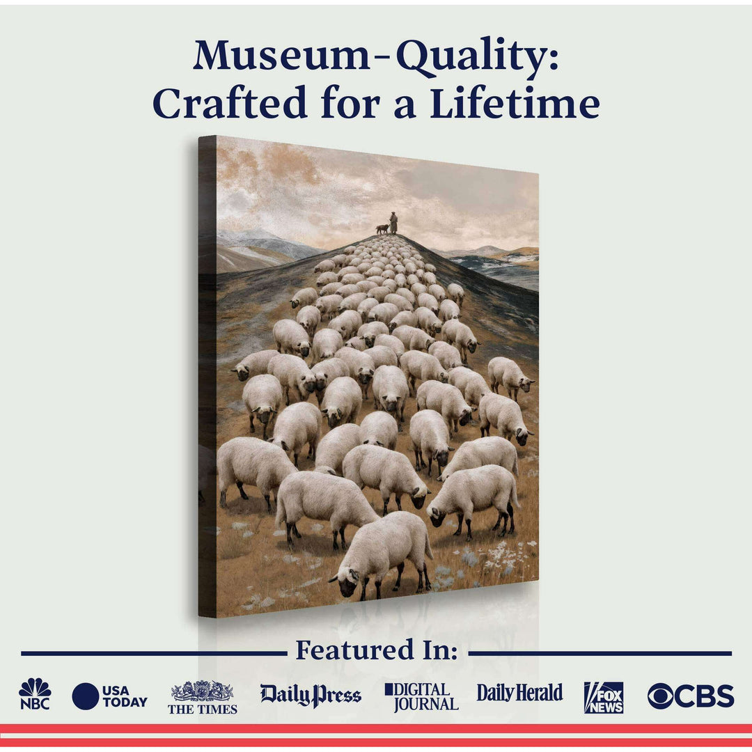 Parable Of The Lost Sheep Faith Wall Art II