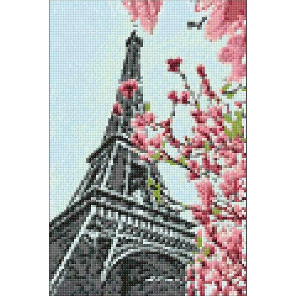 Paris CS128 7.9 x 11.8 inches Crafting Spark Diamond Painting Kit