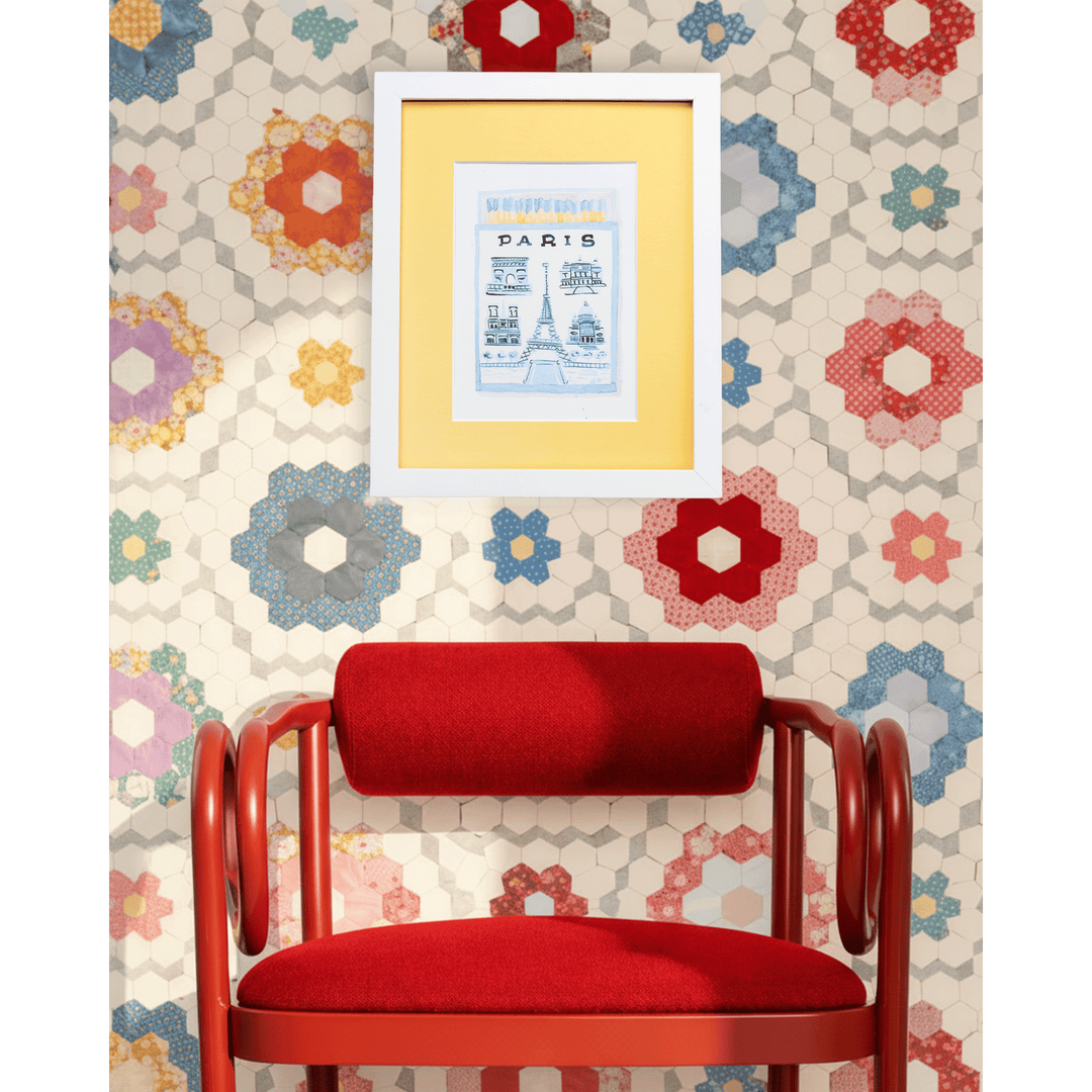 Paris Matchbook Art Print