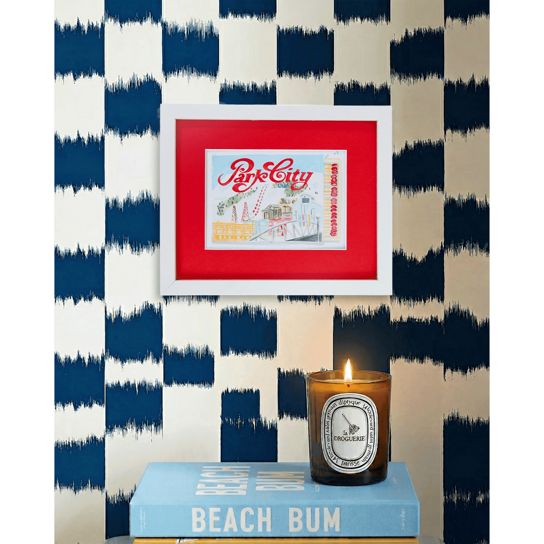 Park City Utah Matchbook Art Print