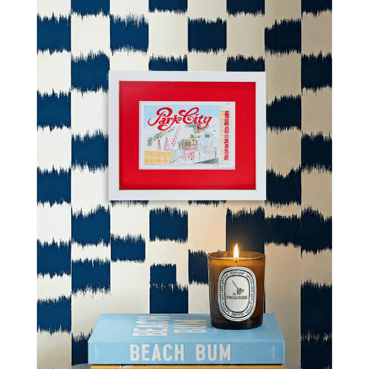 Park City Utah Matchbook Art Print