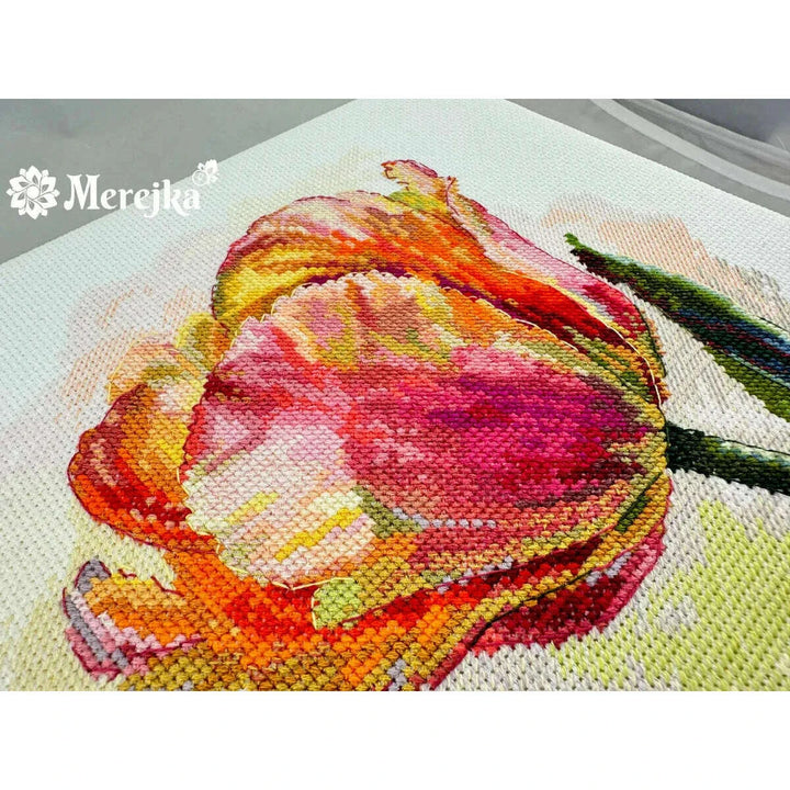 Parrot Tulip K-248 Counted Cross-Stitch Kit