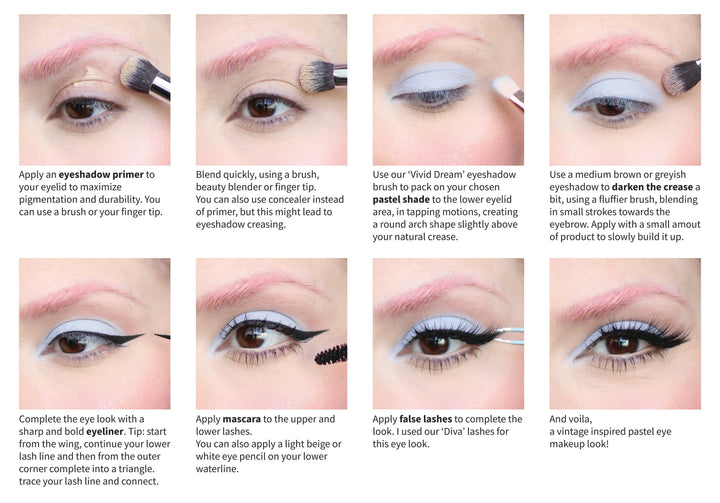 'Mid-Century Pastel Dream' - Eyeshadow Palette