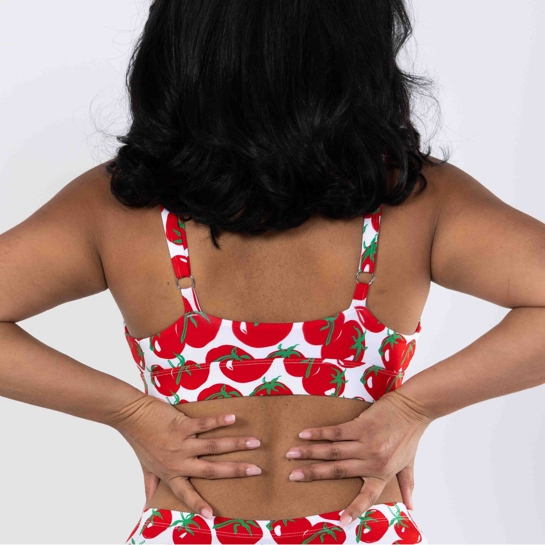 The Roma | Tomato Boob Hammock™ Plunge Bralette