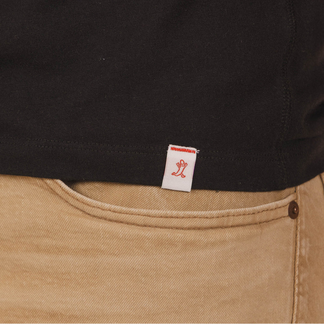 The Threat Level Midnight | Black Everyman™ Pocket T Shirt