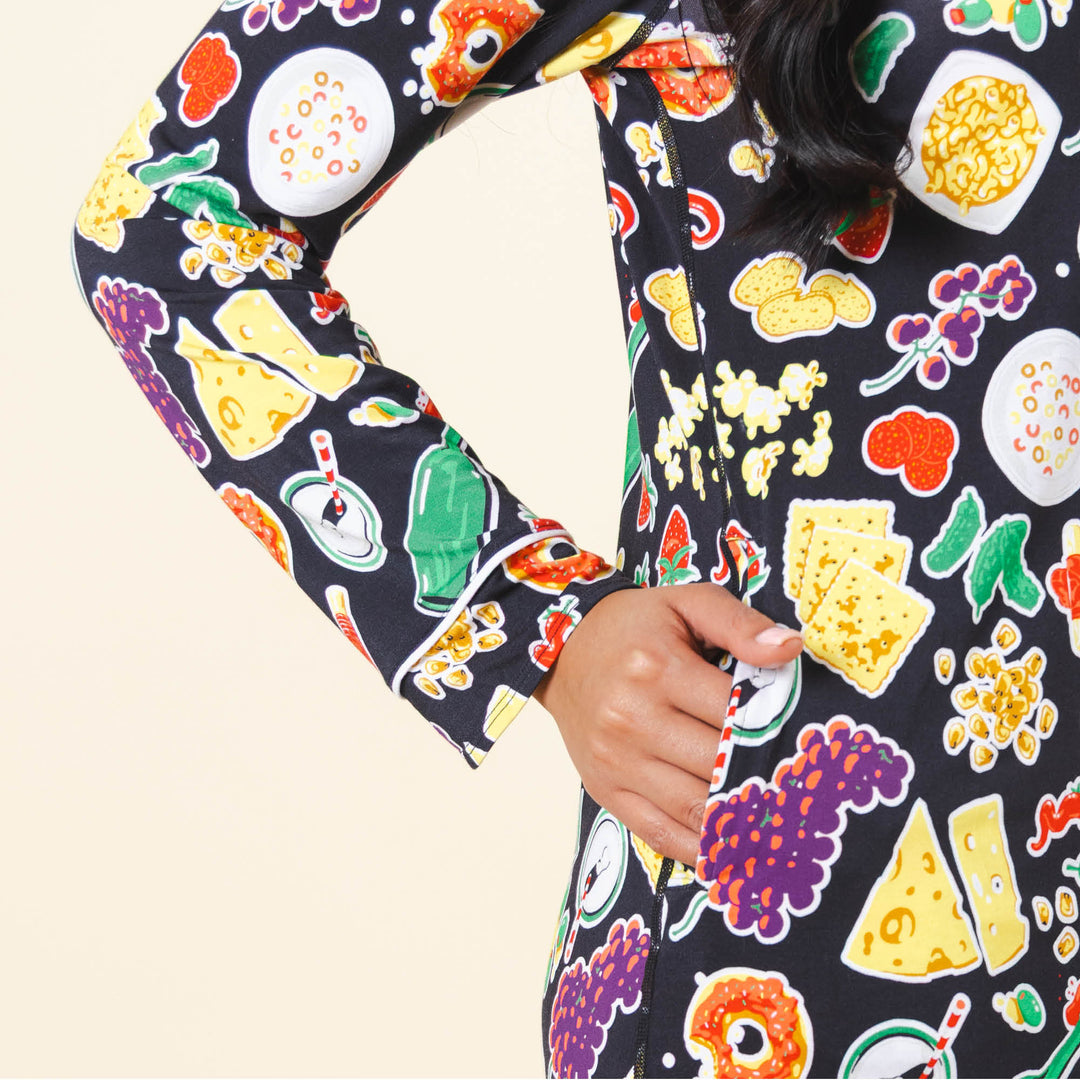 The Charcuterie | Charcuterie SleepDeep™ Long Sleeve Pajama Dress