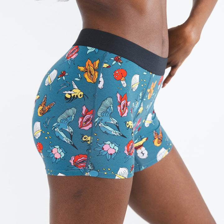 The Pollination Station | Birds and Bees Women’s Boxers