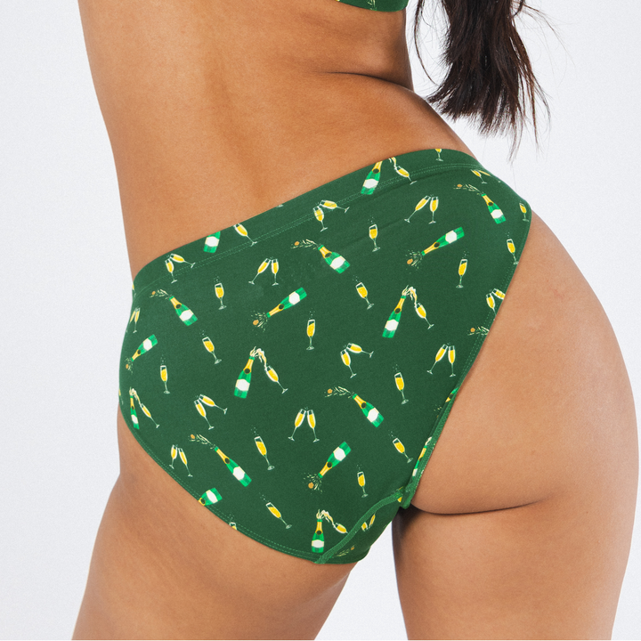 The Champagne Showers | New Years Modal Bikini Underwear