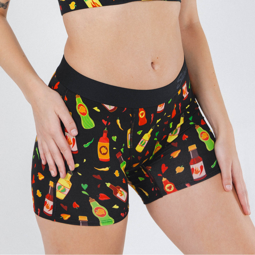 The Gotcha Sriracha | Hot Sauce Women’s Boxers