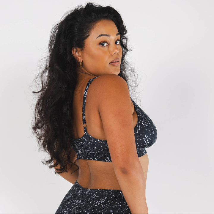 The Big Bang | Glow in the Dark Constellation Boob Hammock™ Plunge Bralette