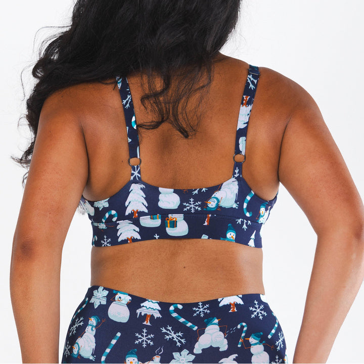 The Big Blizzard | Naughty Snowmen Boob Hammock™ Busty Bralette