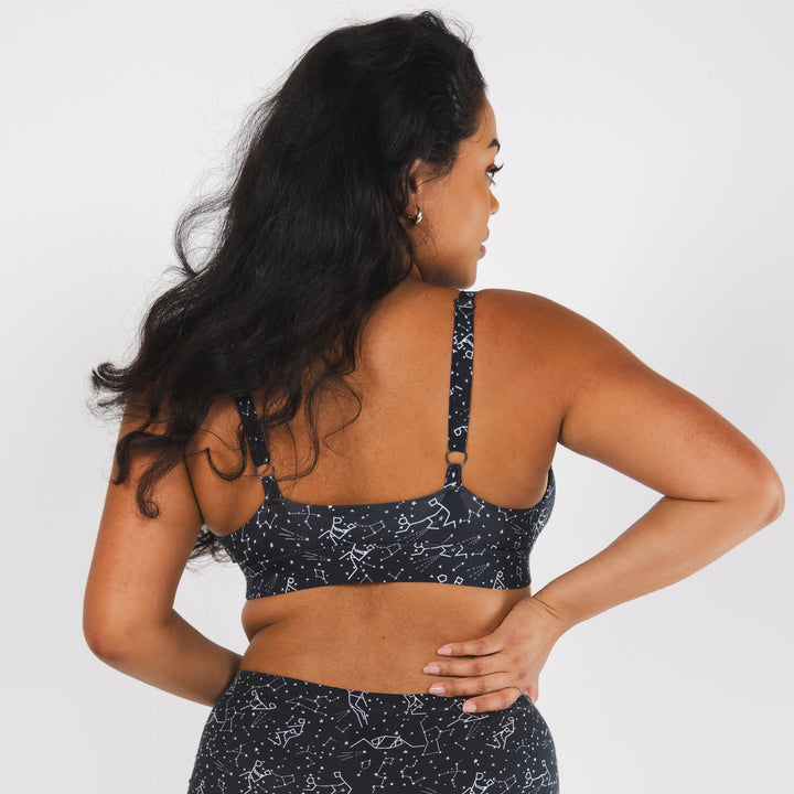 The Big Bang | Glow in the Dark Constellation Boob Hammock™ Plunge Bralette