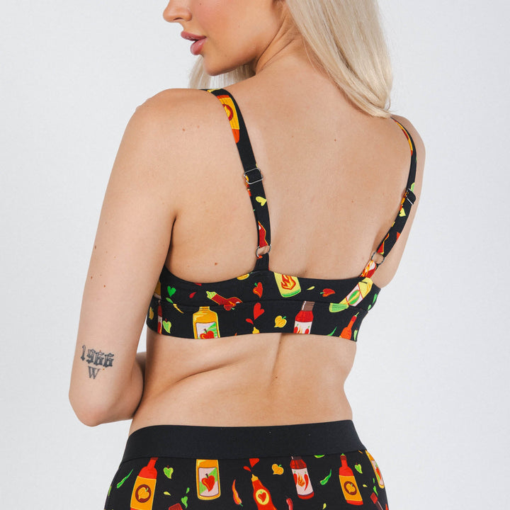 The Gotcha Sriracha | Hot Sauce Boob Hammock™ Busty Bralette