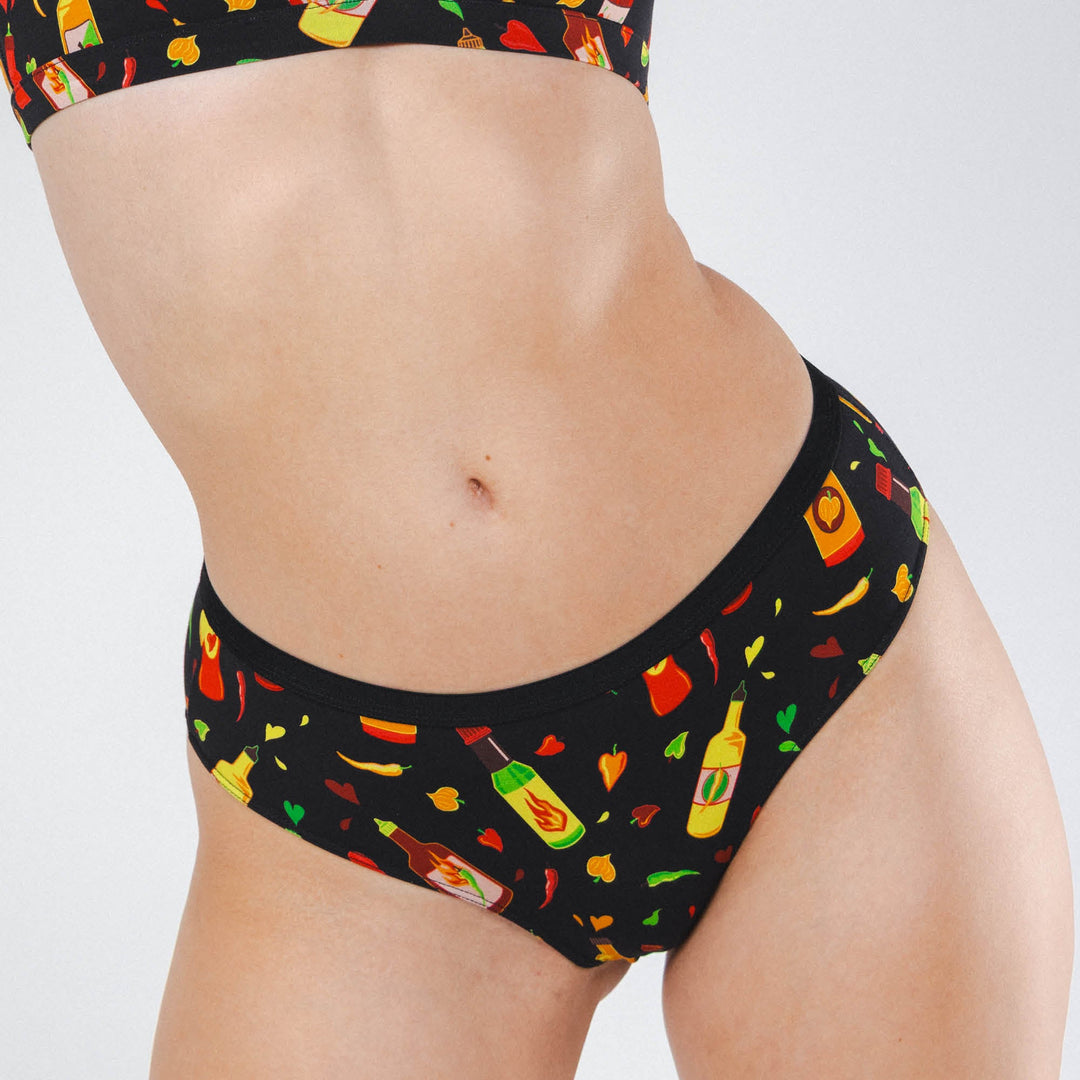 The Gotcha Sriracha | Hot Sauce Cheeky Underwear