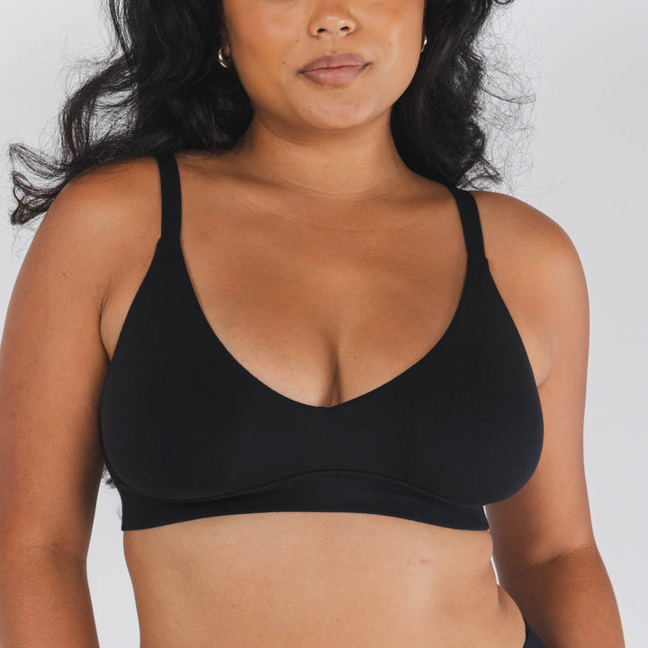 The Threat Level Midnight | Black Boob Hammock™ Busty Bralette