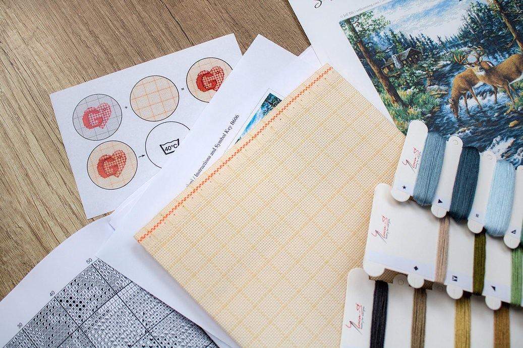 Peaceful Morning B606L Counted Cross-Stitch Kit