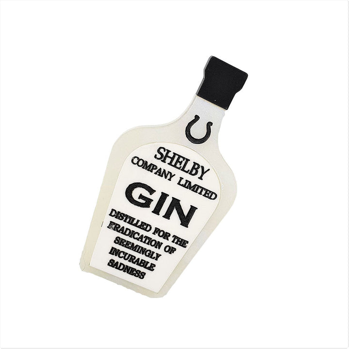Peaky Blinders Gin Brooch by Cherryloco Jewellery 1