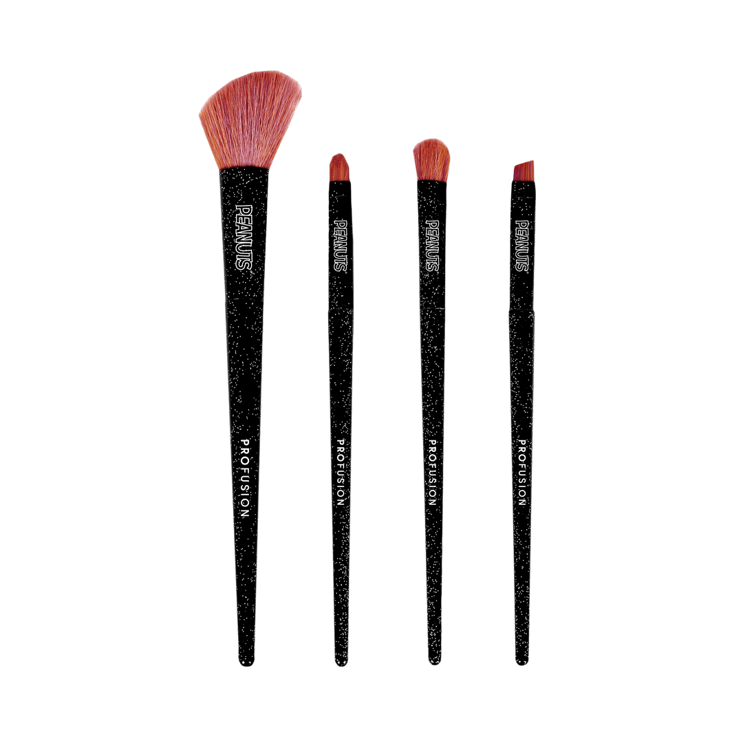 Peanuts Halloween | Witchy Blend 4 PC Eye & Face Brush Set