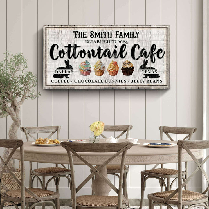 Personalized Easter Bunny Sign II