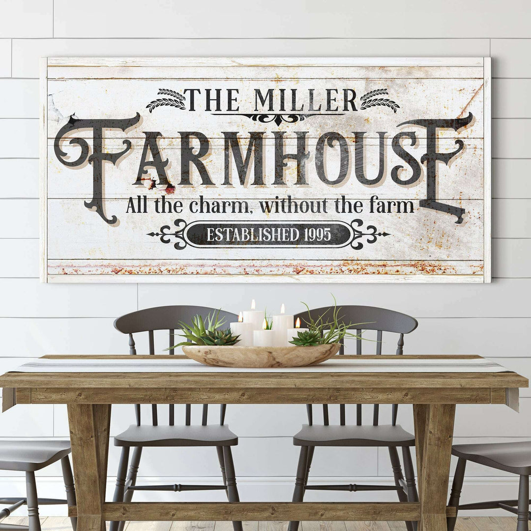 Personalized Farmhouse Sign II