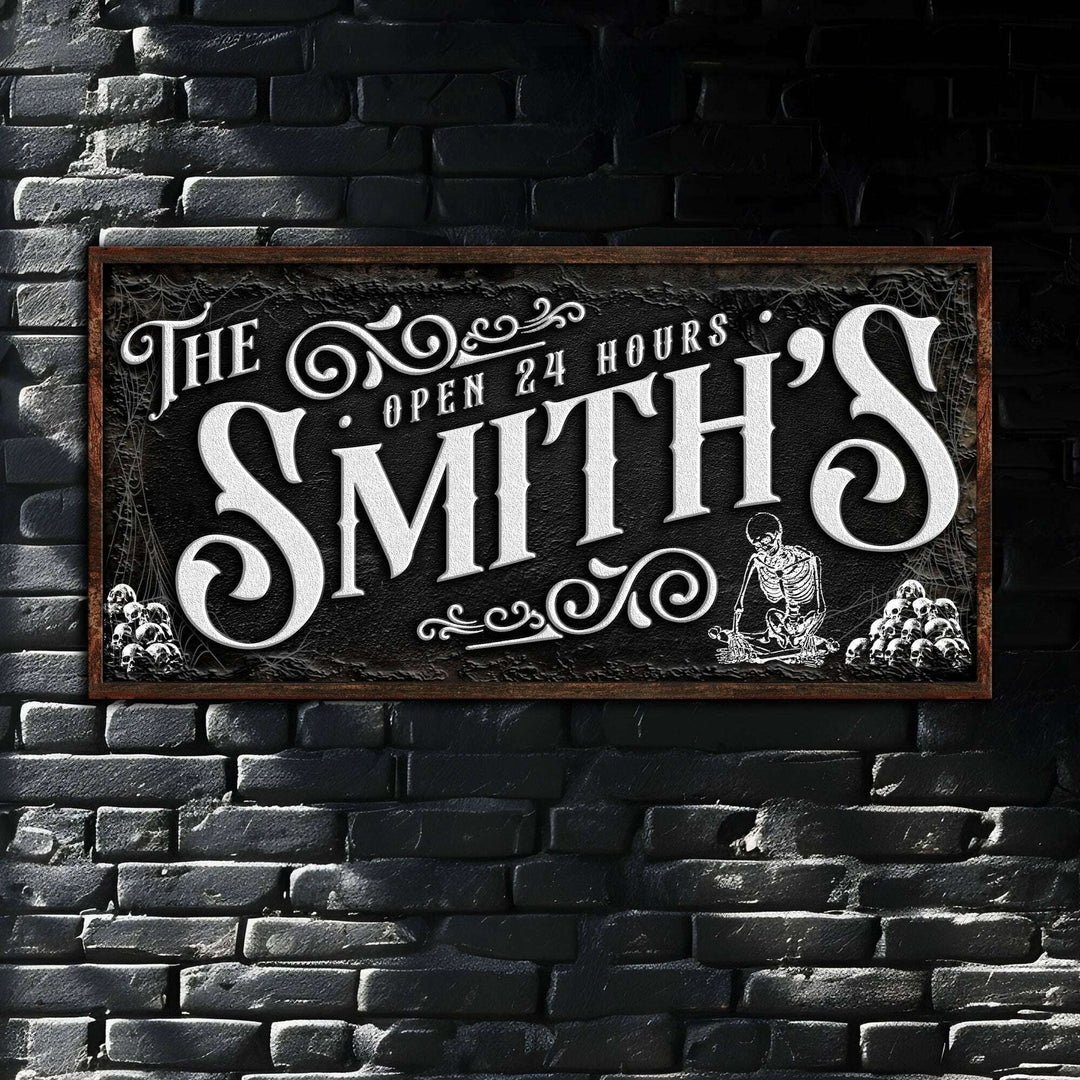 Personalized Gothic Sign II